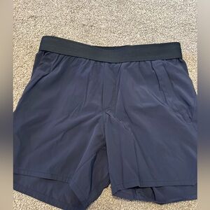 Ten Thousand Tactical Men's Navy Athletic Shorts with Black Waistband